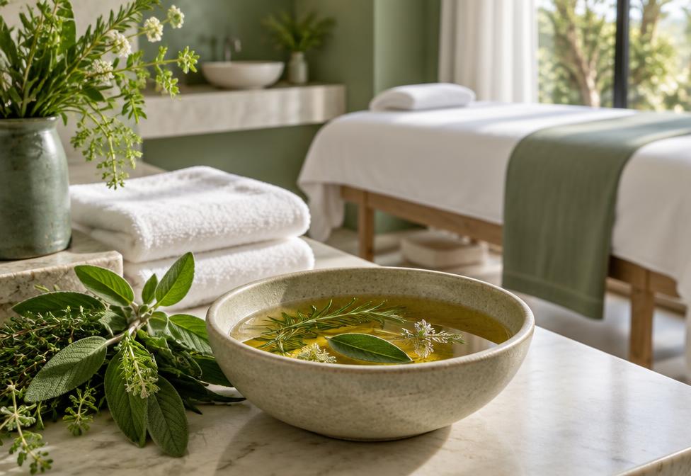 Chinese massage met kruidenolie